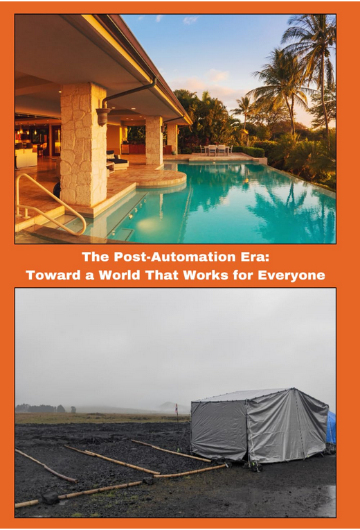 Cover: The Post-Automation Era: Toward a World That Works for Everyone.